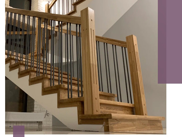 Реставрация деревянных и металлических лестниц в Устях-Джегуте