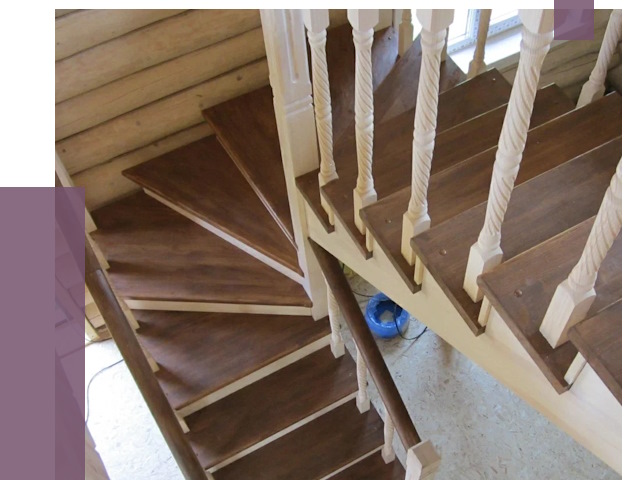 Реставрация деревянных лестниц в Устях-Джегуте от 4252 руб.