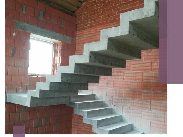 Бетонные лестницы под ключ в Устях-Джегуте: монтаж, демонтаж, ремонт