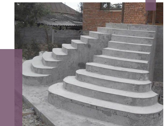 Монтаж бетонных лестниц в Устях-Джегуте от 4252 руб. 