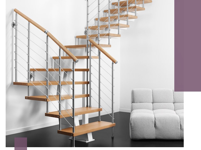 Модульные лестницы под ключ в Устях-Джегуте — монтаж и изготовление