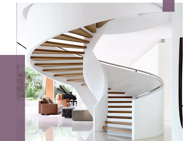 Винтовые лестницы в Устях-Джегуте под ключ от 48084 руб. | ПРОЛЁТ-Стд