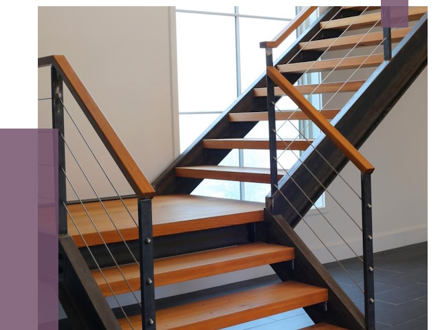 Изготовление лестниц на металлокаркасе в Устях-Джегуте от 18728 руб. | ПРОЛЁТ-Стд