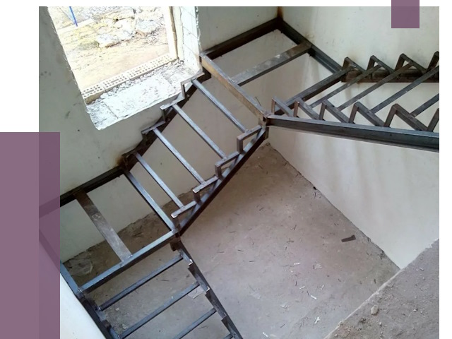 Монтаж лестниц на металлокаркасе в Устях-Джегуте от 12654 руб. — ПРОЛЁТ-Стд