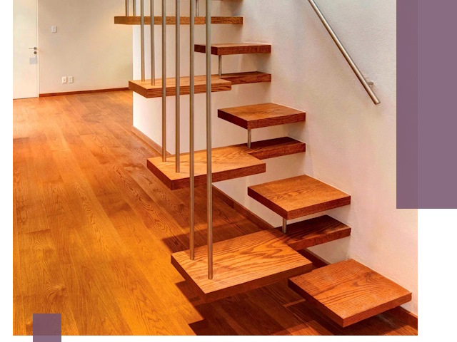 Лестницы «гусиный шаг» на заказ в Устях-Джегуте для узких пространств