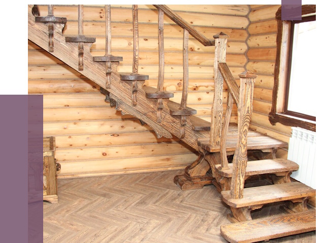 Лестницы в баню в Устях-Джегуте от 18930 руб. — изготовление | ПРОЛЁТ-Стд