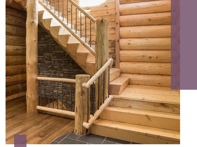 Лестницы в баню под заказ и профессиональный монтаж в Устях-Джегуте