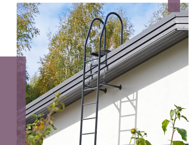 Лестницы на крышу в Устях-Джегуте от 18930 руб. — монтаж и монтаж ПРОЛЁТ-Стд