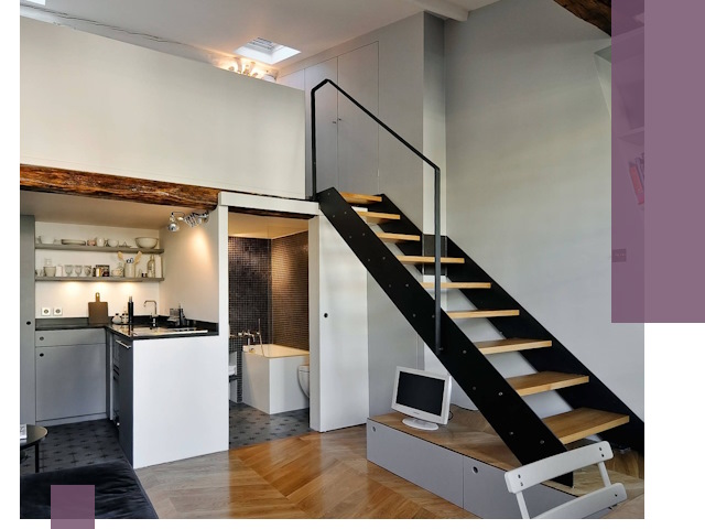 Лестницы на антресоль под ключ в Устях-Джегуте — изготовление и монтаж