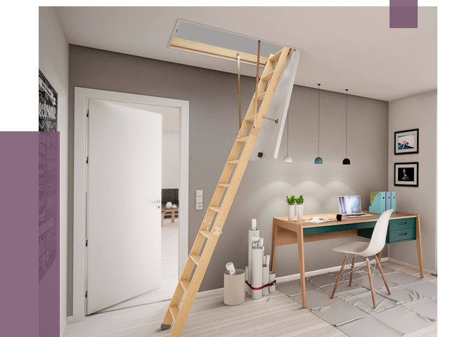 Чердачные лестницы в Устях-Джегуте — от 14425 руб. | ПРОЛЁТ-Стд