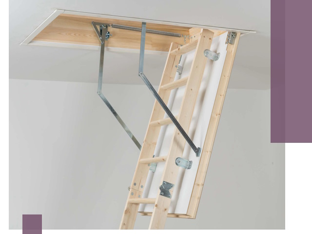 Установка чердачной лестницы под ключ в Устях-Джегуте