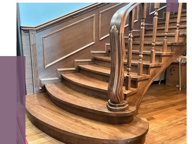 Дубовые лестницы под ключ в Устях-Джегуте от 174622 руб. — ПРОЛЁТ-Стд