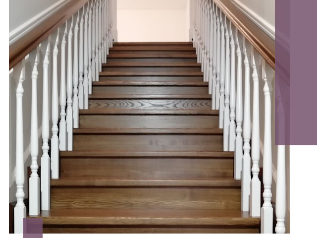 Лестницы из ясеня на заказ в Устях-Джегуте — изготовление и монтаж