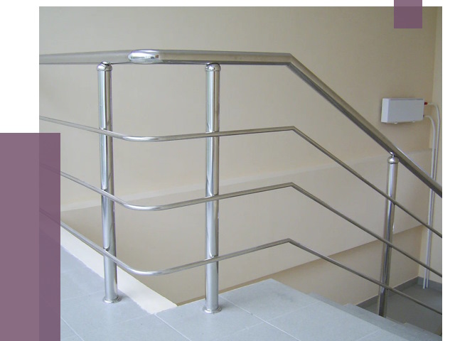 Алюминиевые перила в Устях-Джегуте от 6276 руб. под ключ | ПРОЛЁТ-Стд