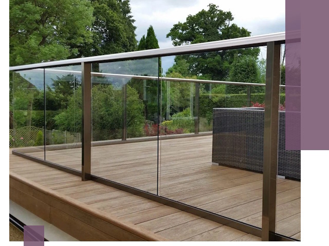 Алюминиевые перила на заказ в Устях-Джегуте — монтаж и гарантия