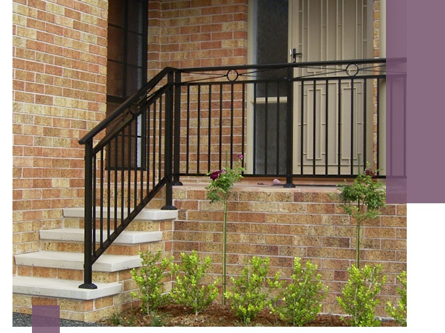 Уличные перила из металла под ключ в Устях-Джегуте