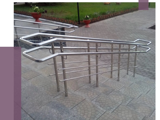 Перила для инвалидов в Устях-Джегуте от 7511 руб. под ключ | ПРОЛЁТ-Стд