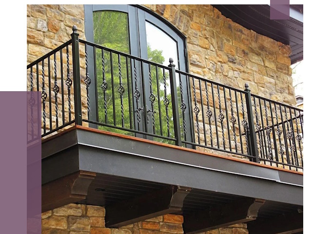 Балконные ограждения в Устях-Джегуте от 7947 руб. — купить | ПРОЛЁТ-Стд
