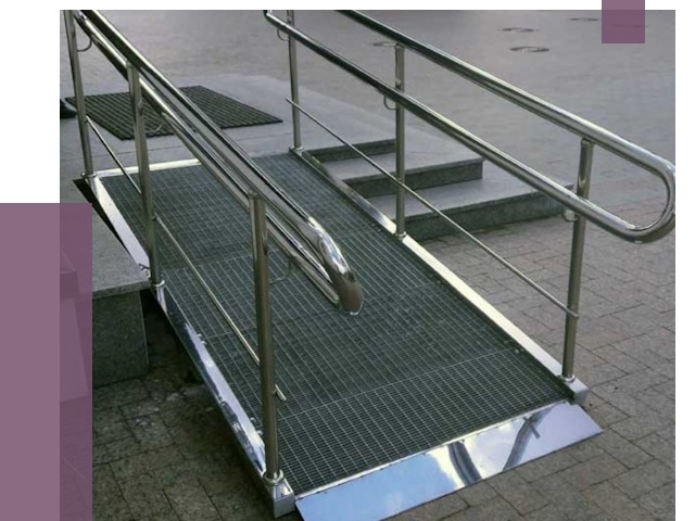 Монтаж пандусов для инвалидов в Устях-Джегуте от 8524 руб. под ключ | ПРОЛЁТ-Стд