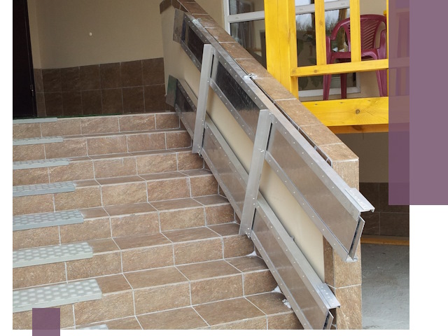 Откидные пандусы под ключ в Устях-Джегуте — монтаж и демонтаж