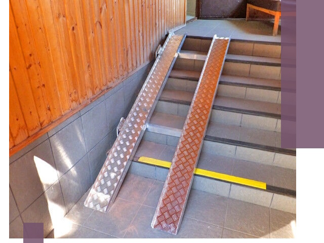 Складные пандусы под заказ и монтаж в Устях-Джегуте