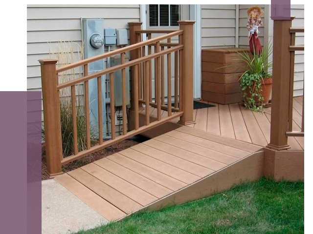 Пандус на крыльцо в Устях-Джегуте под ключ от 7693 руб.