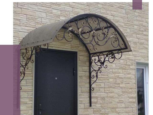 Ремонт козырьков в Устях-Джегуте от 7339 руб. | ПРОЛЁТ-Стд