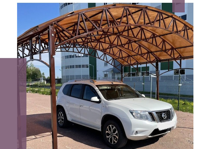 Недорогие навесы в Устях-Джегуте от 42517 руб. | ПРОЛЁТ-Стд