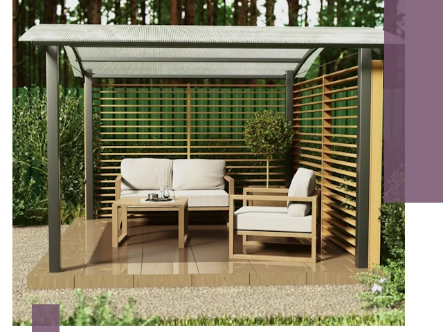 Навесы для дачи в Устях-Джегуте: изготовление, монтаж и демонтаж