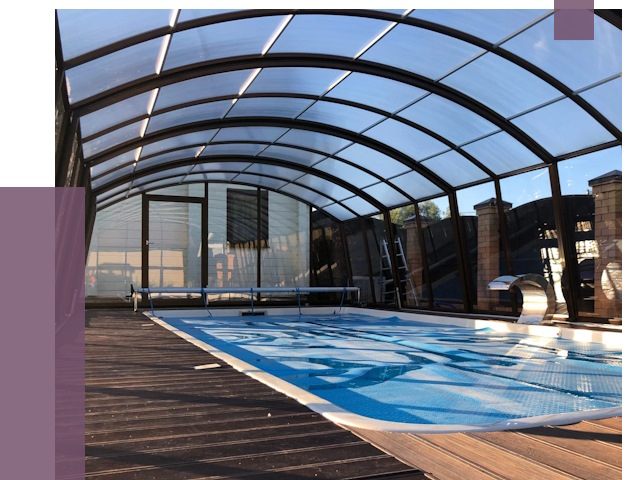 Навесы для бассейна в Устях-Джегуте от 16602 руб. под ключ | ПРОЛЁТ-Стд