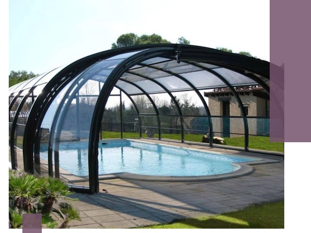 Навесы для бассейна в Устях-Джегуте: изготовление и монтаж под ключ