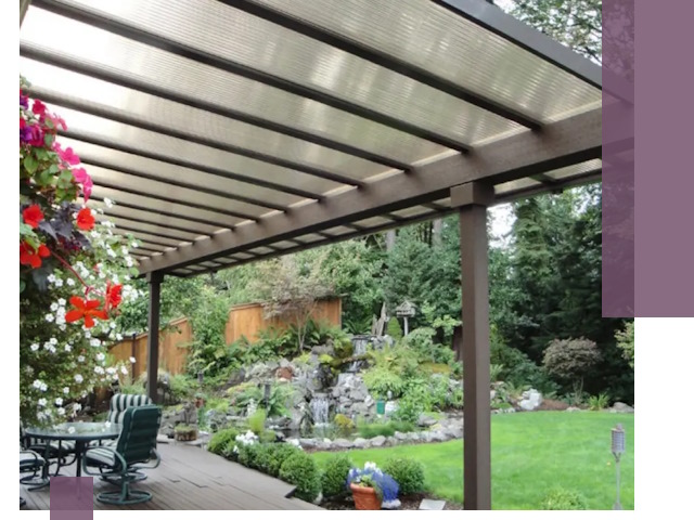 Навесы из поликарбоната под ключ в Устях-Джегуте быстро и надёжно