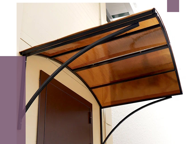 Недорогие козырьки в Устях-Джегуте от 7511 руб.  | ПРОЛЁТ-Стд