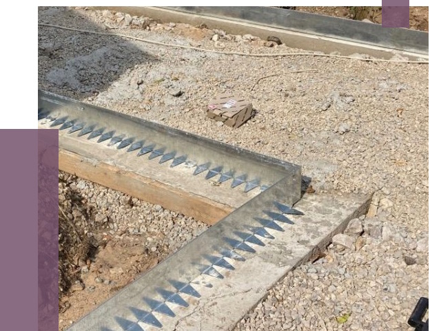 Нержавеющие бордюры в Устях-Джегуте от 4758 руб. под ключ | ПРОЛЁТ-Стд