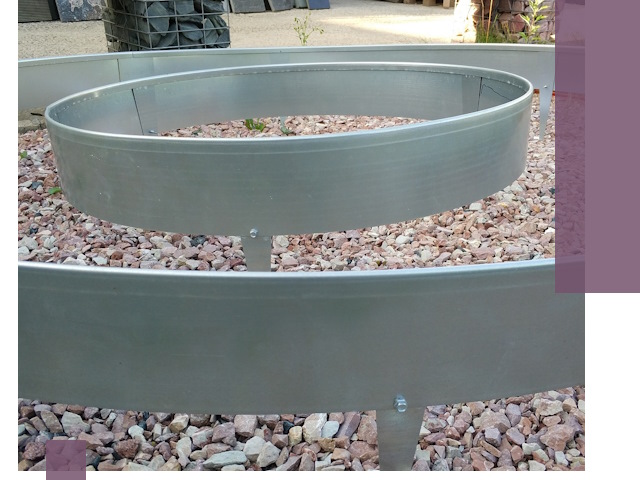 Нержавеющие бордюры под ключ в Устях-Джегуте — изготовление и монтаж