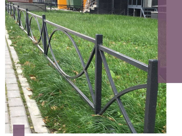 Газонные ограждения из металла в Устях-Джегуте — монтаж и продажа