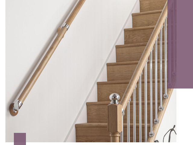 Пристенные поручни из стали и нержавейки под монтаж в Устях-Джегуте