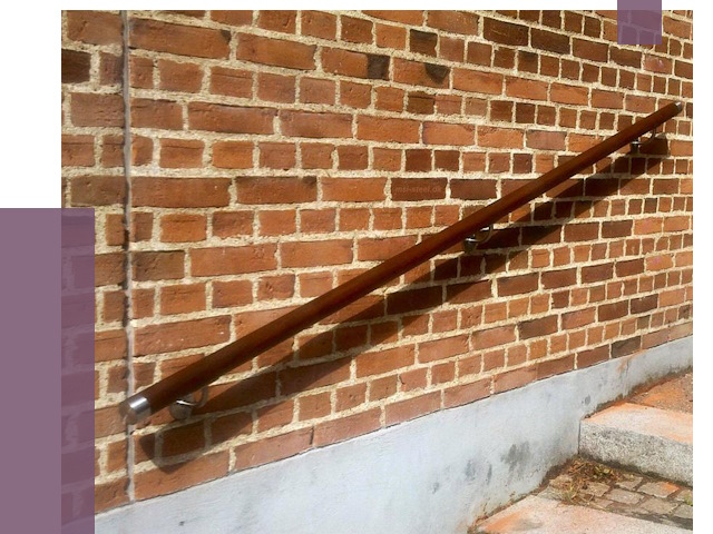 Изготовление пристенных поручней в Устях-Джегуте от 4404 руб. — ПРОЛЁТ-Стд